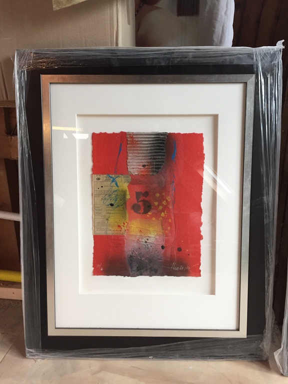 Theo Koster - Theo Koster | Zeefdruk (ingelijst) | Titel '5' | 30x40 cm | Oplage 28 nr 15 kopen? Bied vanaf 100!