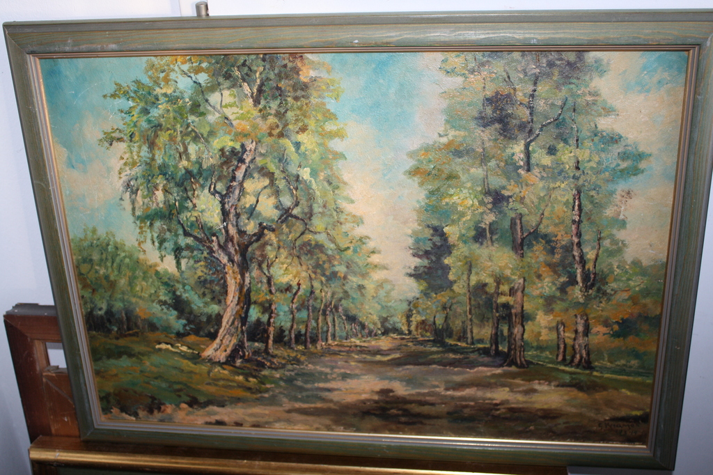 Gijsbert Kramer  - larens boslandschap kopen? Bied vanaf 50!