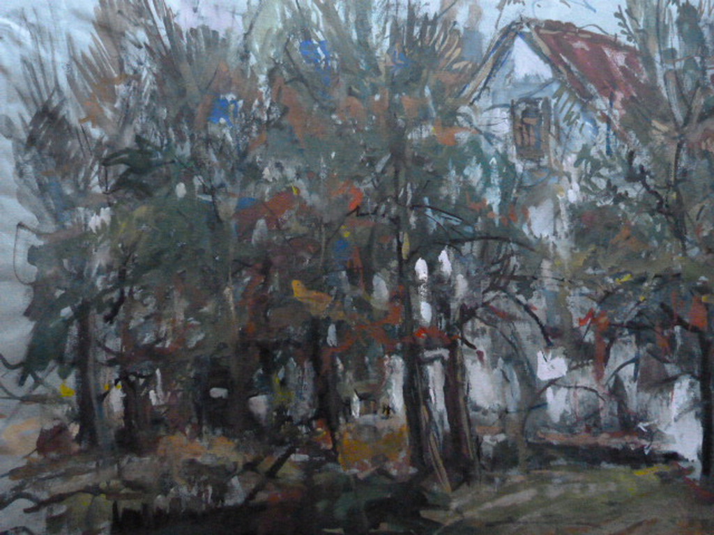Jobst Heinrich Frese ( 1914 - 1986 ) - aquarel - boerderij. kopen? Bied vanaf 1!