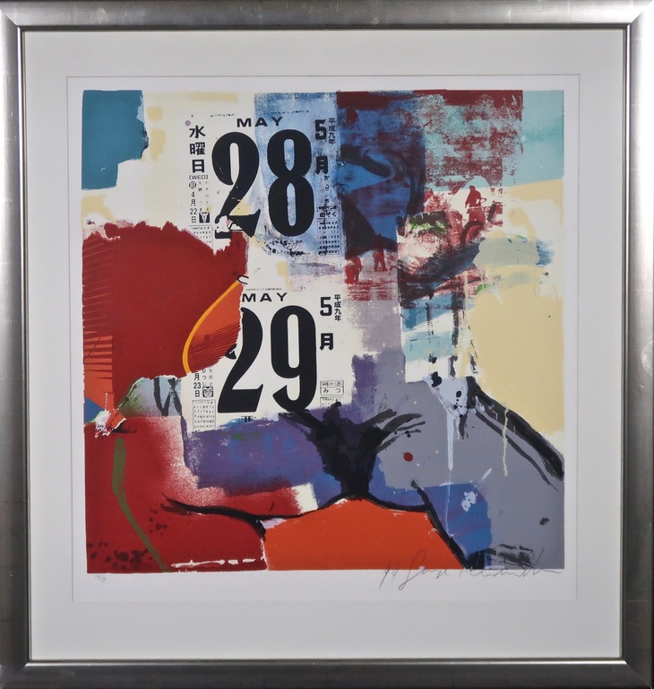 George Heidweiller: Zeefdruk, Playboy 2 - Ingelijst kopen? Bied vanaf 50!