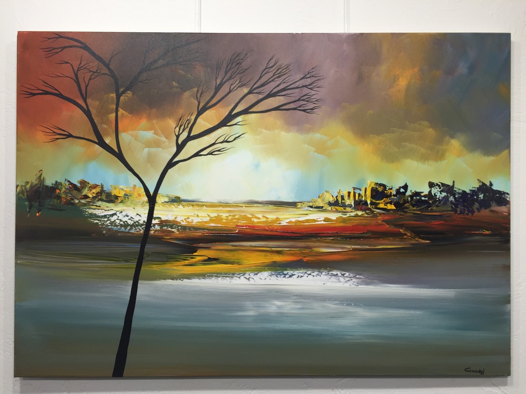 Gena Genadyj  gemengde technieken op doek kopen? Bied vanaf 1!