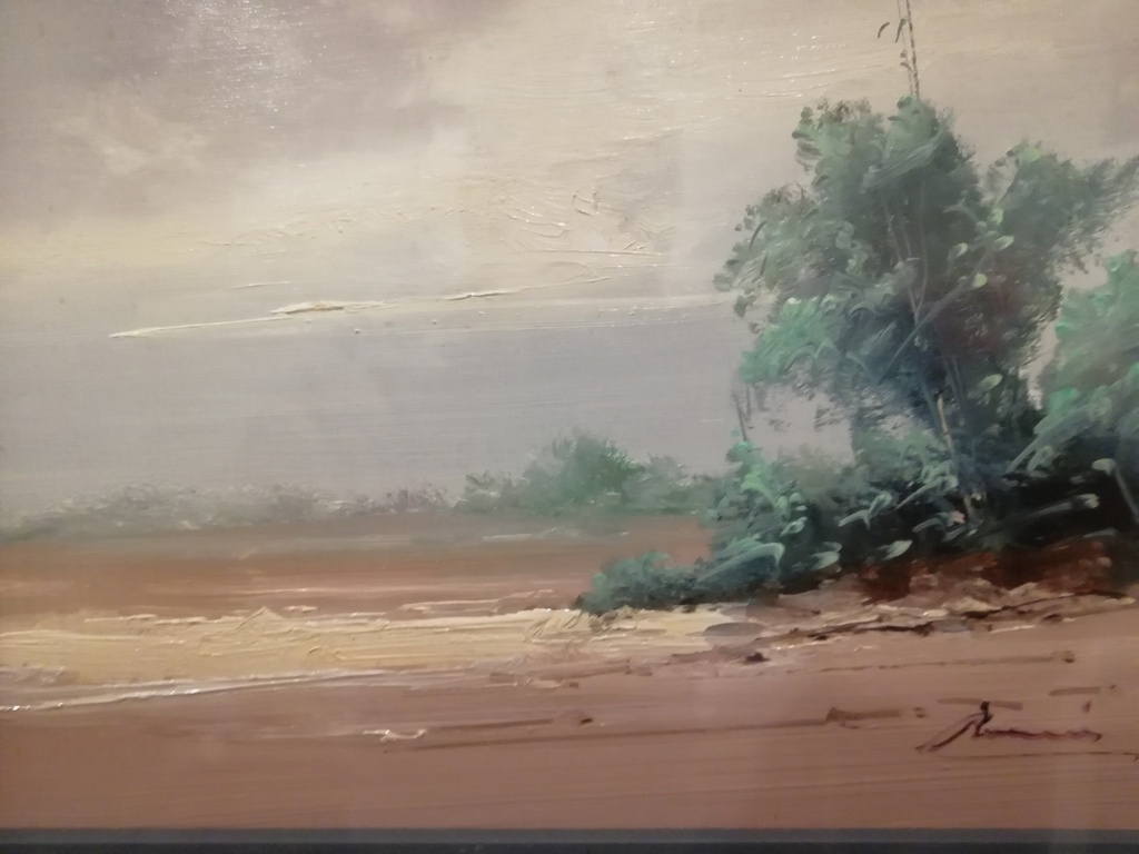 prachtig  schilderij - olieverf op paneel - heidezicht - onbekend kunstenaar kopen? Bied vanaf 1!