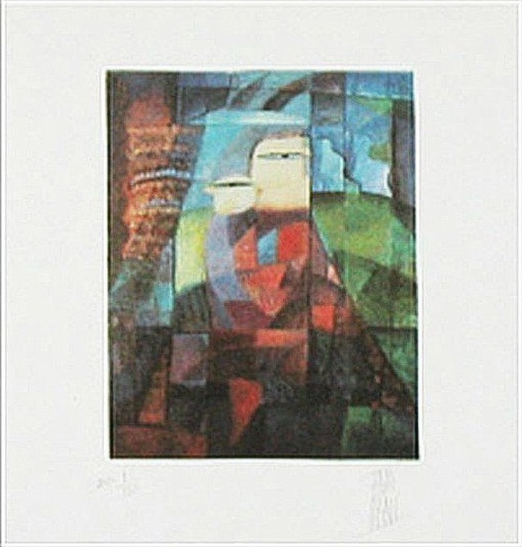 Reginald Pavamani: Twee lithografien, Portrait I, II kopen? Bied vanaf 10!