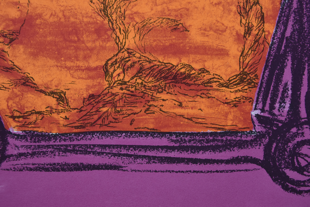 Margriet Thissen # Landschap, ASLA # litho, ca. 1993, mint kopen? Bied vanaf 1!