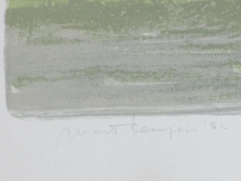 Mart Kempers, Vuurtoren, Kleurenlitho kopen? Bied vanaf 45!