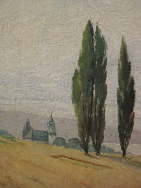 G. Dulle 1874-1969 Magisch realisme "Italie Toscane" olieverf ca 1930 kopen? Bied vanaf 1!