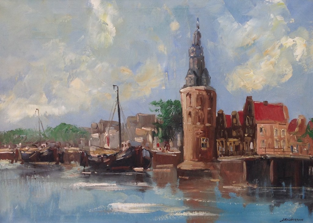 Jan Kelderman, dorpje langs de rivier verkocht voor € 150!