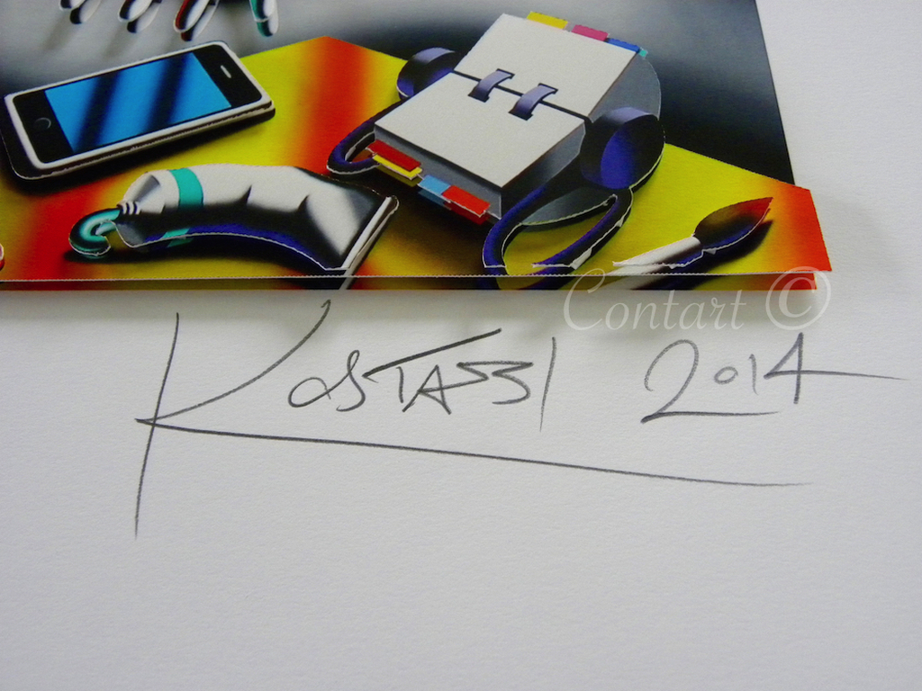 'Quick on the draw' - gesigneerde 3D constructie op basis van giclee - 2014 kopen? Bied vanaf 250!