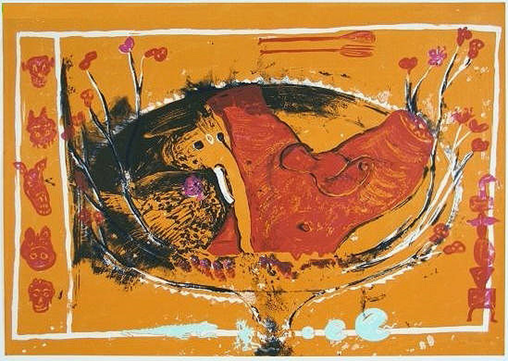 Rob Birza, litho, zonder titel kopen? Bied vanaf 130!