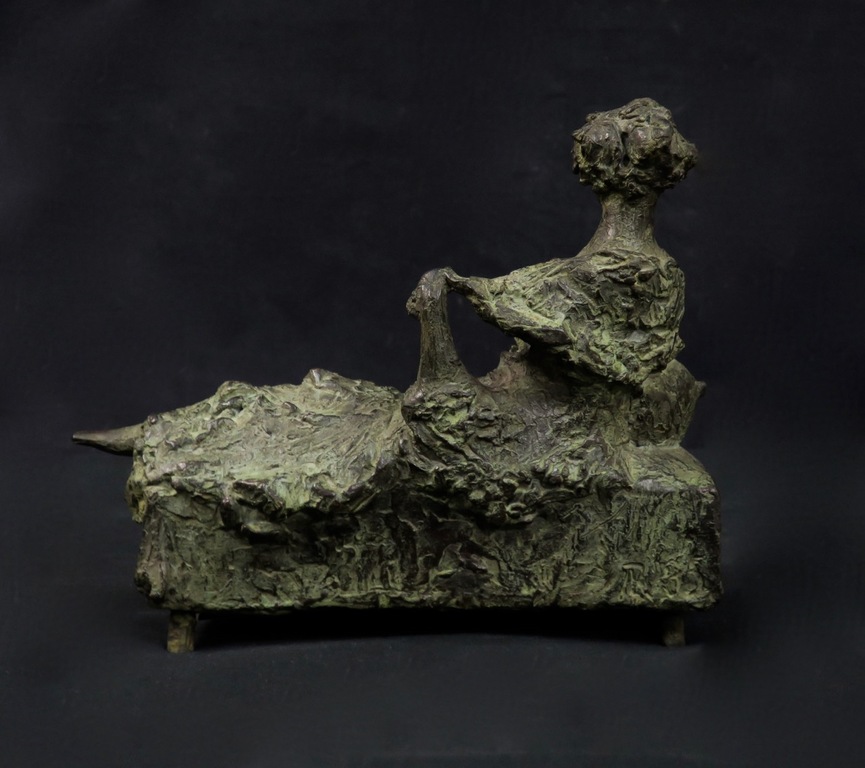 Bram Roth: Brons, Z.T. Liggende vrouw kopen? Bied vanaf 600!