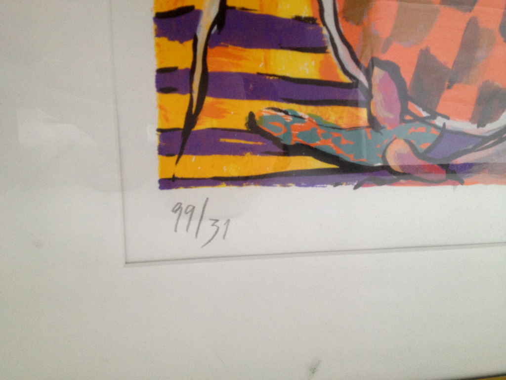 Miriam Slaats - In het huis der liefde.. (zeefdruk) kopen? Bied vanaf 100!