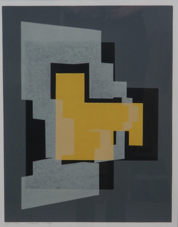 Corrie Kuijs: Lino, Schaduwbeeld -Ingelijst kopen? Bied vanaf 35!