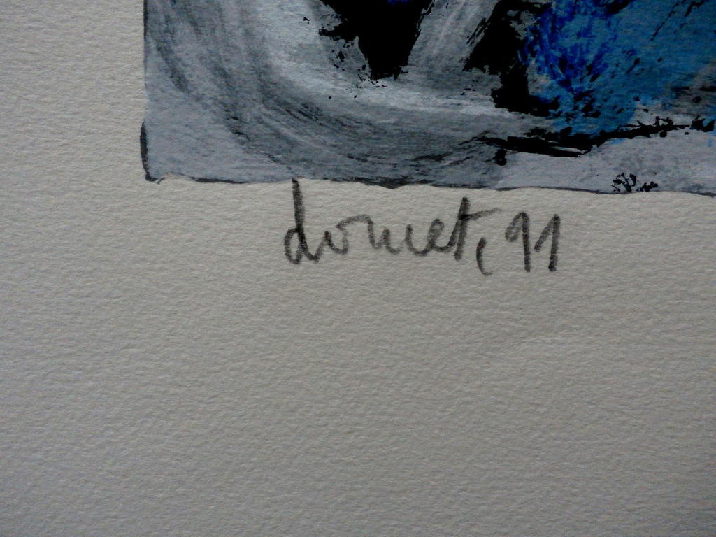Jacques Doucet -  Zeefdruk:  ETE A SAINT- CHRISTOL - 1991 - Groot!  kopen? Bied vanaf 145!