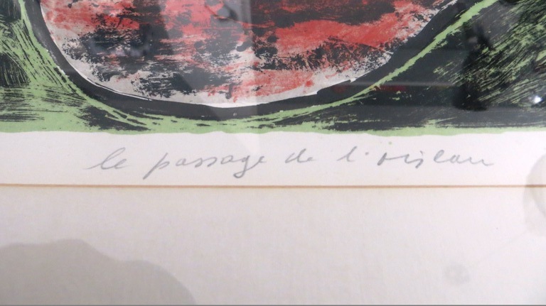 Zeldzame zeefdruk van Corneille 1970: Le Passage de l'oiseau kopen? Bied vanaf 250!
