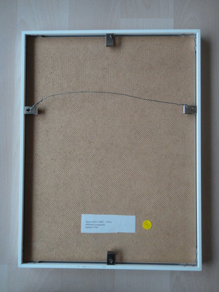 BIJZONDER: Jacques Mels (1899-1974), aquarel, 'kleurrijk abstract' BIJZONDER kopen? Bied vanaf 65!