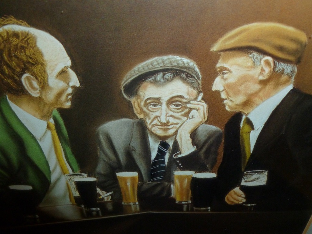 Litho,getiteld / doubling up / van de Ierse kunstenaar John Woodfull. kopen? Bied vanaf 35!