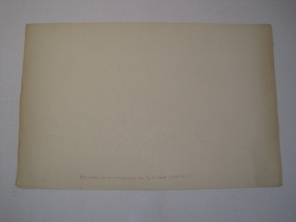 Antieke potloodtekening "strand Katwijk Andreaskerk"  George L Kiers (1838-1916) kopen? Bied vanaf 1!