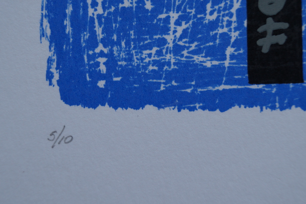 Rens Labruyère - gesigneerde zeefdruk - 2001 kopen? Bied vanaf 1!