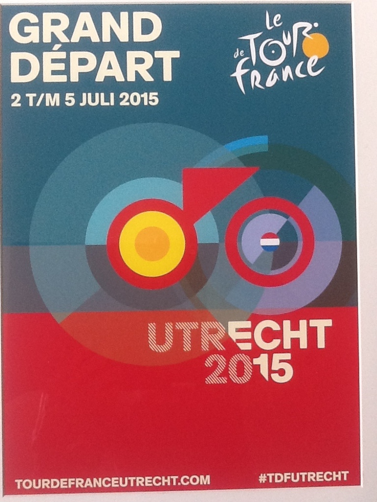 Ontwerp bureau Total Identity: zeefdruk, grand depart juli 2015 Utrecht  kopen? Bied vanaf 1!