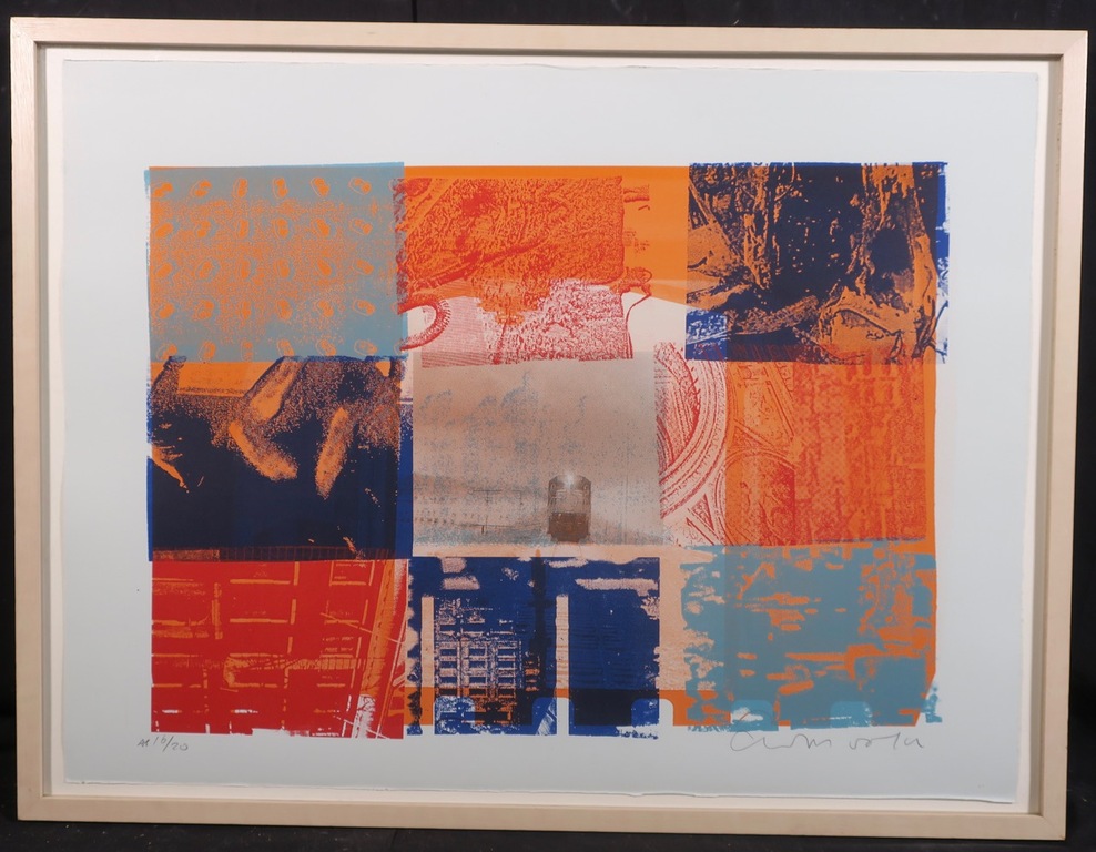 Cees Dolk: Zeefdruk, Z.T. - Ingelijst kopen? Bied vanaf 20!