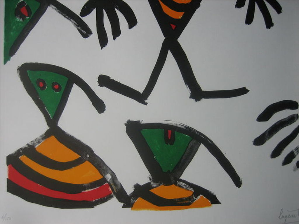 Eugène Ionesco - Voyage chez les morts - Lithografie - Handgesigneerd - 1982 kopen? Bied vanaf 35!