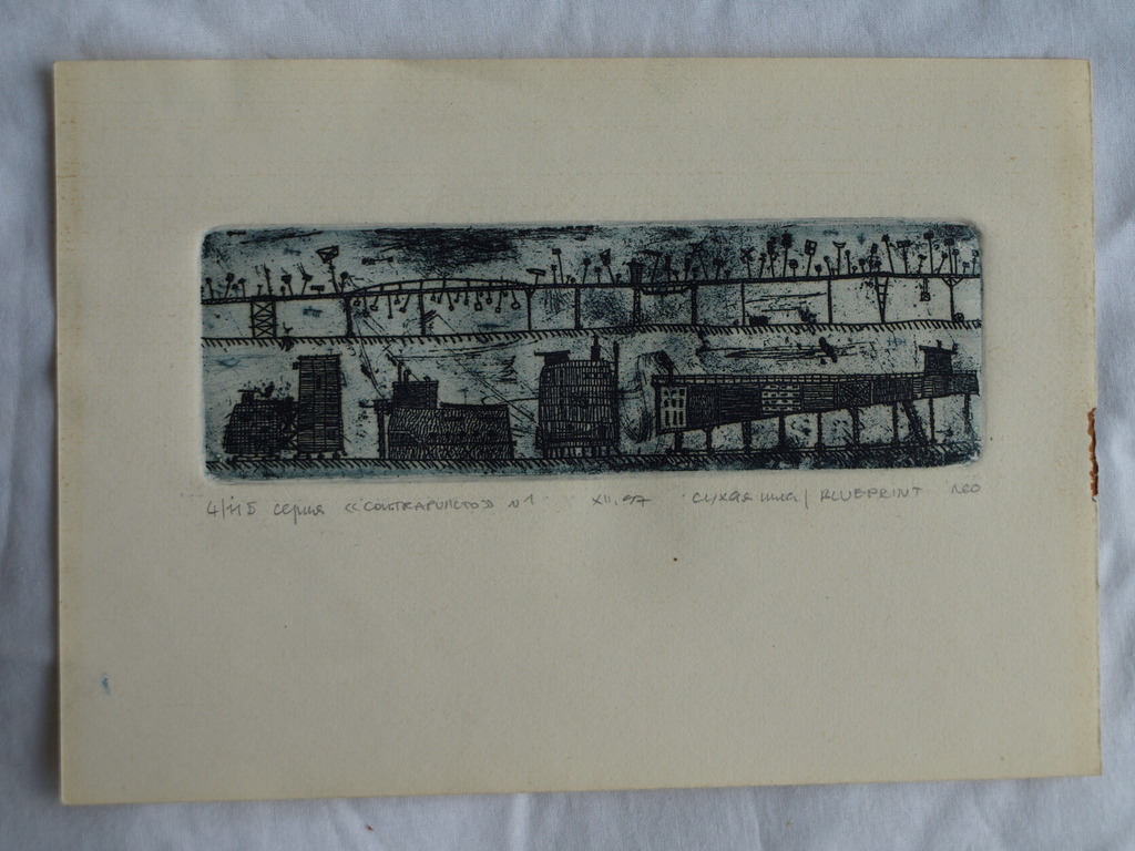 Onbekende kunstenaar : Ets – Contrapuncto no 1 – 1997  kopen? Bied vanaf 1!