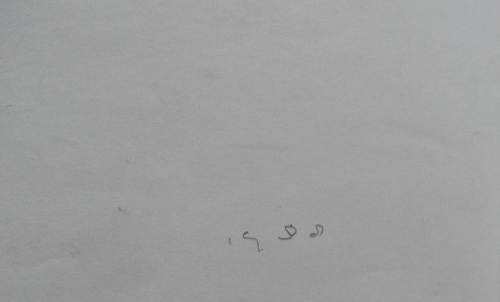 Peter Schenk - krijttekening: abstracte compositie - 1988 kopen? Bied vanaf 110!