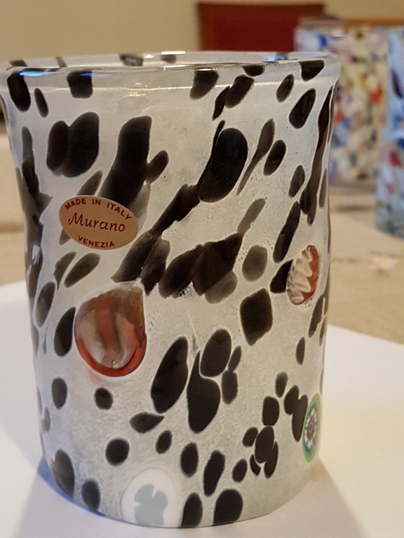 Murano koe-glas Goto veneziano anni 60 H cm 13 x cm 9 kopen? Bied vanaf 1!