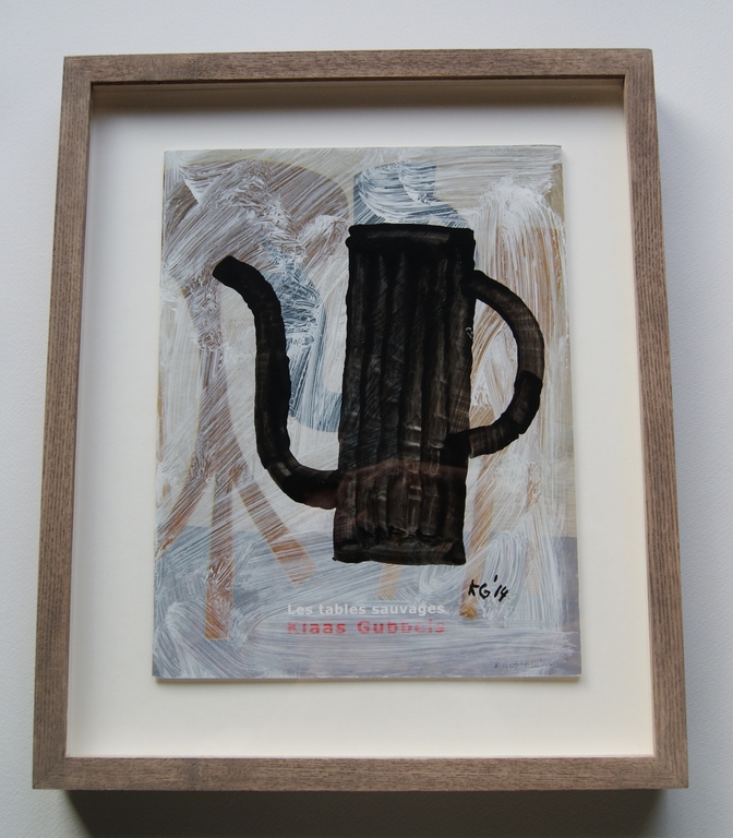 Klaas Gubbels origineel werk op papier 'Zwarte Kan' - 2014 kopen? Bied vanaf 475!