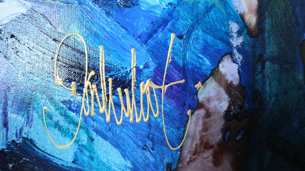 Peter Donkersloot - Brigitte Bardot  Acryl- en olieverf op linnen - gesigneerd kopen? Bied vanaf 495!