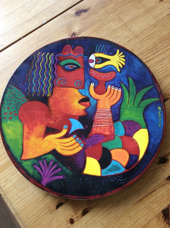 Clemens Briels - keramiek bord - little mermaid kopen? Bied vanaf 99!