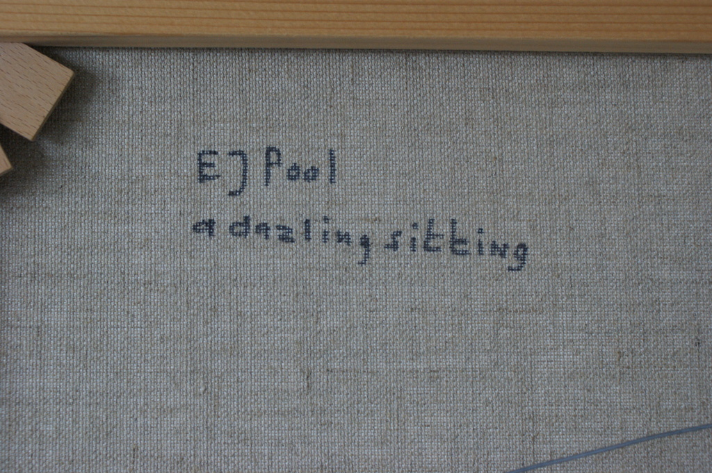 Eric Pool (Amsterdam, 1937-2012) acryl op doek, Groot doek  kopen? Bied vanaf 175!