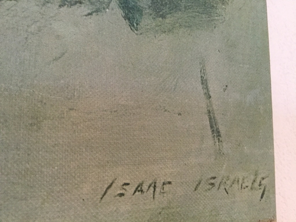 Isaac Israel voorstudie op doek kopen? Bied vanaf 500!