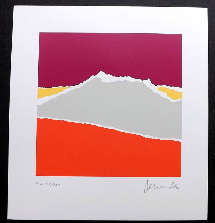 Arthur Secunda - 4x gesigneerde litho - Landscape I,II,III,IV kopen? Bied vanaf 1!