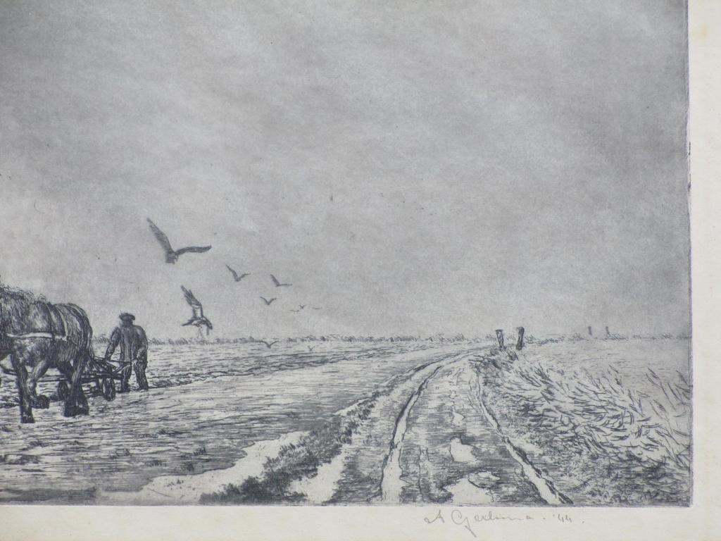 Abe Gerlsma, Ets, 'Hjerst' bij Herbayum kopen? Bied vanaf 120!