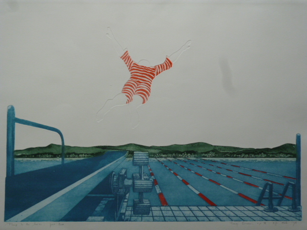 Leentje Linders - kleurenets - Plunge to the horizon - part three kopen? Bied vanaf 50!