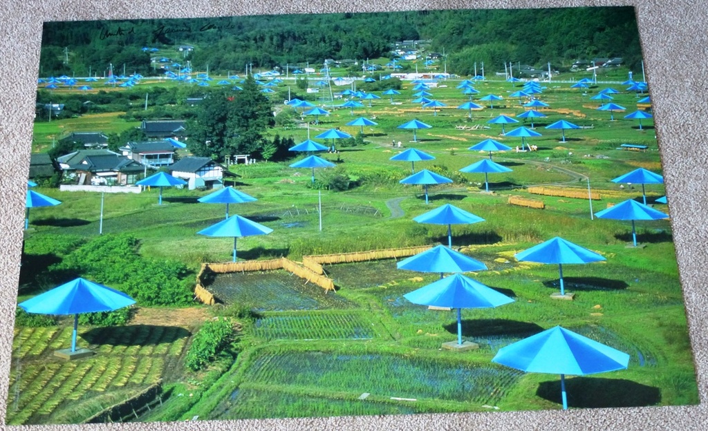 Christo, offsetlitho: The Umbrella's, 1984-1991 (JAPAN-U.S.A), handgesigneerd kopen? Bied vanaf 160!