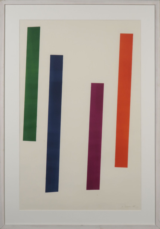 Willem Hussem: Litho, Z.T. - Ingelijst verkocht voor € 280!