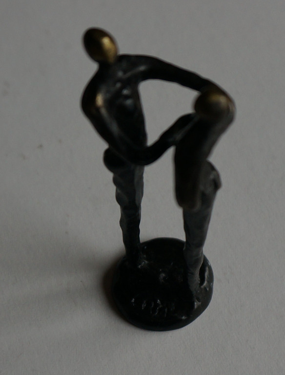 Corry Ammerlaan "de handdruk" bronzen beeldje kopen? Bied vanaf 30!