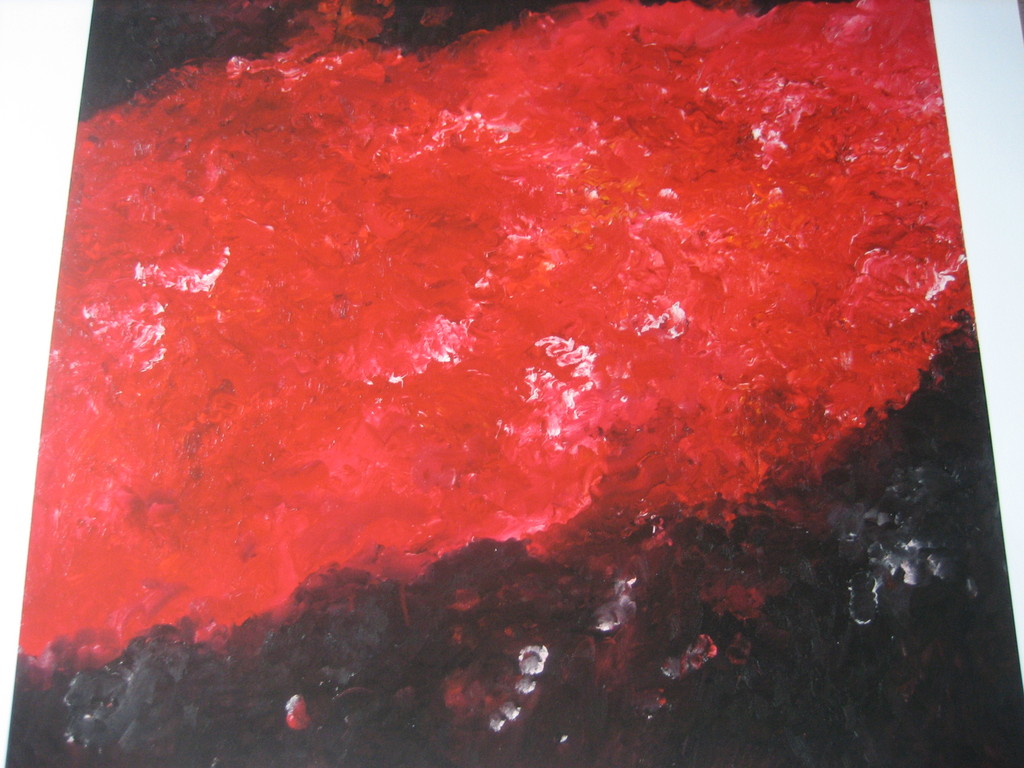 Armando - "Rotes Bild" - Giclee - Handgesigneerd en -genummerd - 2016 kopen? Bied vanaf 95!