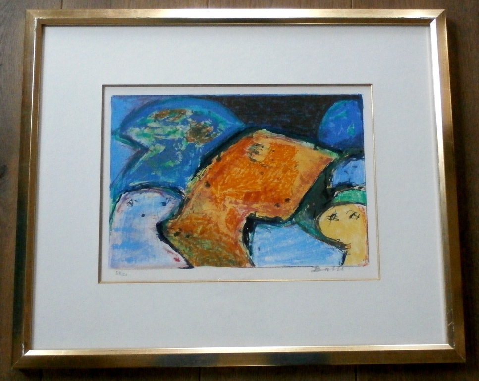 Mogens Balle - ingelijste litho kopen? Bied vanaf 185!