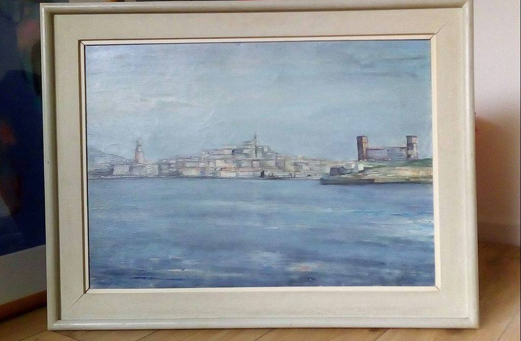 Johannes van Oost: Olieverf op doek, 'Marseille' kopen? Bied vanaf 40!