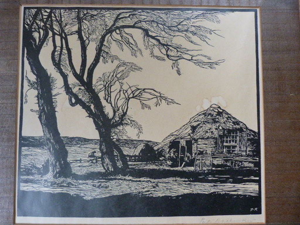 Piet Rackwitsz ( 1892 - 1968 ) - Boerderij met vrouwtje op het land kopen? Bied vanaf 1!