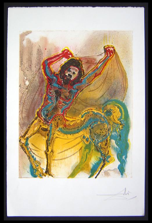 Salvador Dali - le centaure de crete - litho  kopen? Bied vanaf 1!