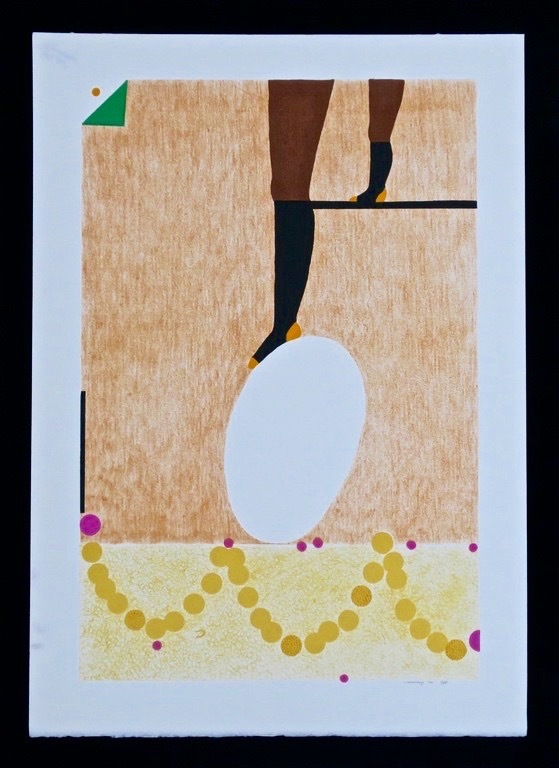 Carin Unverzagt: Zeefdruk, Benen kopen? Bied vanaf 1!