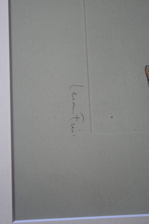 Leonor Fini, Kleurenets, dansers - gesigneerd - oplage 30 ex. kopen? Bied vanaf 80!