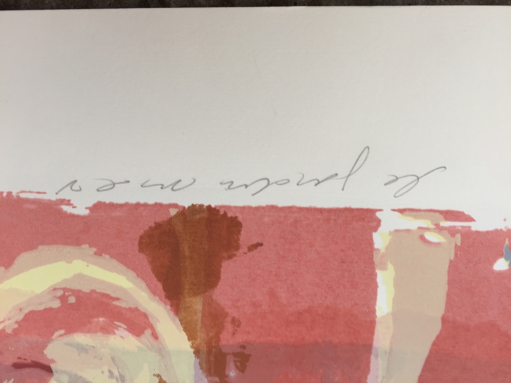 John Lie A Fo 1 originele zeefdruk   kopen? Bied vanaf 1!