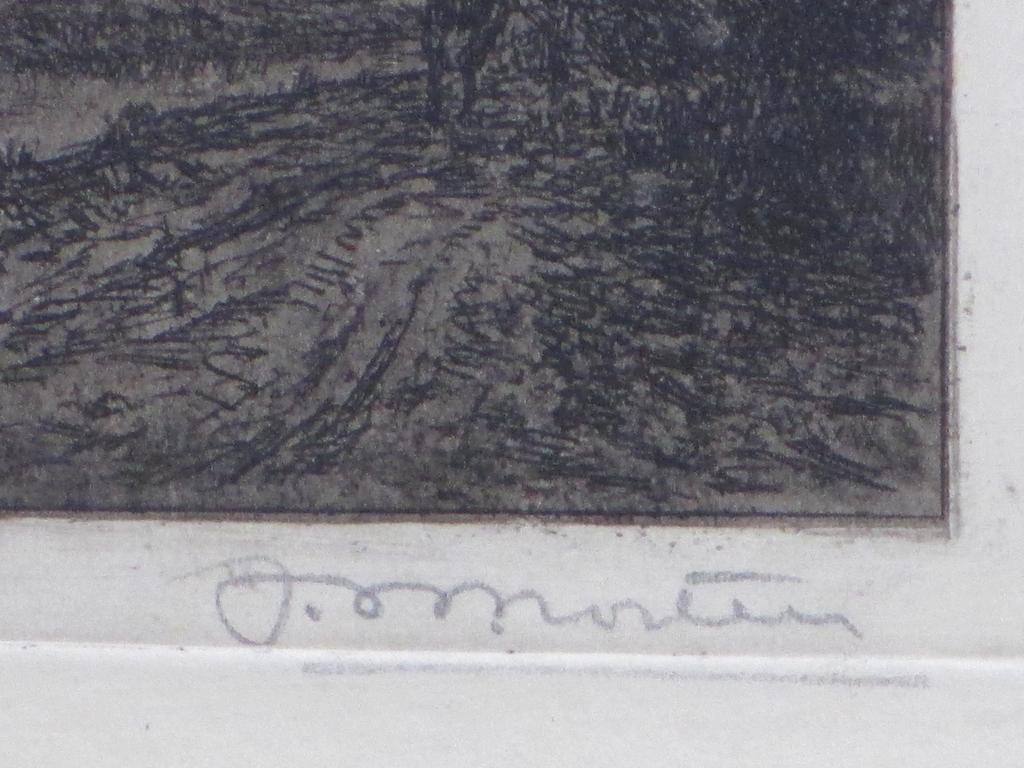 Jan Willem Nortier, Ruiter op het jaagpad, Ets kopen? Bied vanaf 1!