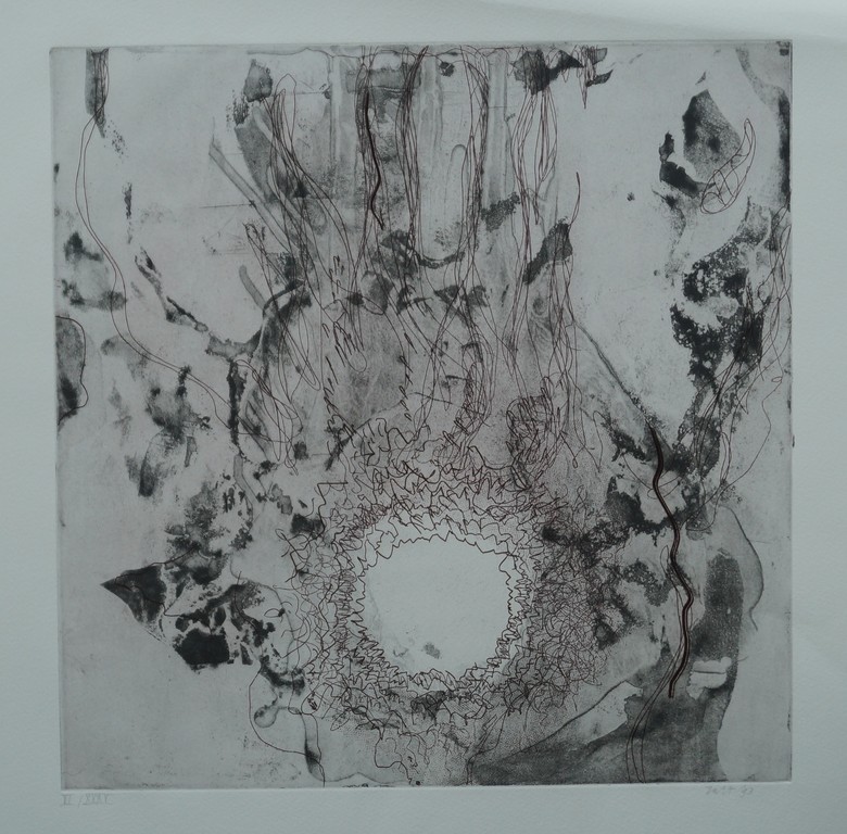 Maria Zult - gesigneerde ets - 1993 kopen? Bied vanaf 15!