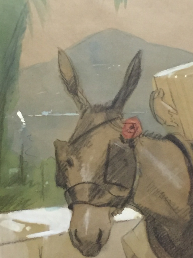 Bernard Leemker 1899-1990.    Spaans tafereel  kopen? Bied vanaf 125!